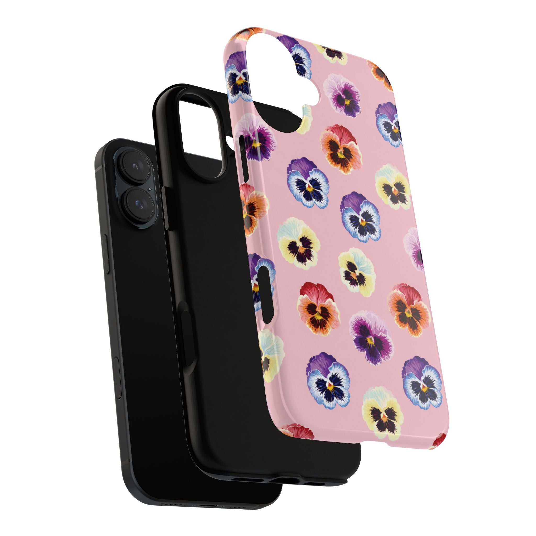 Pansy Bloom Pink Tough Case