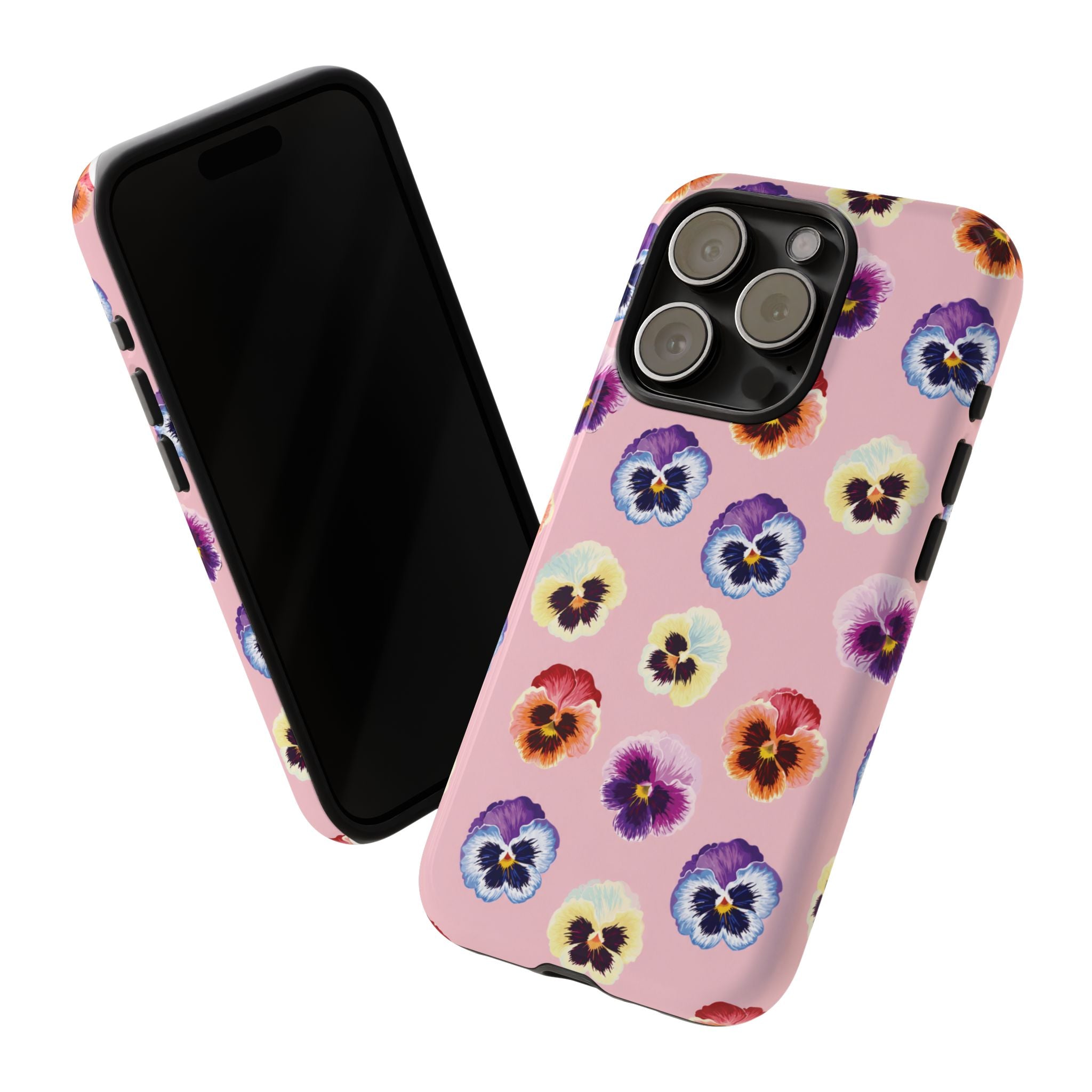 Pansy Bloom Pink Tough Case