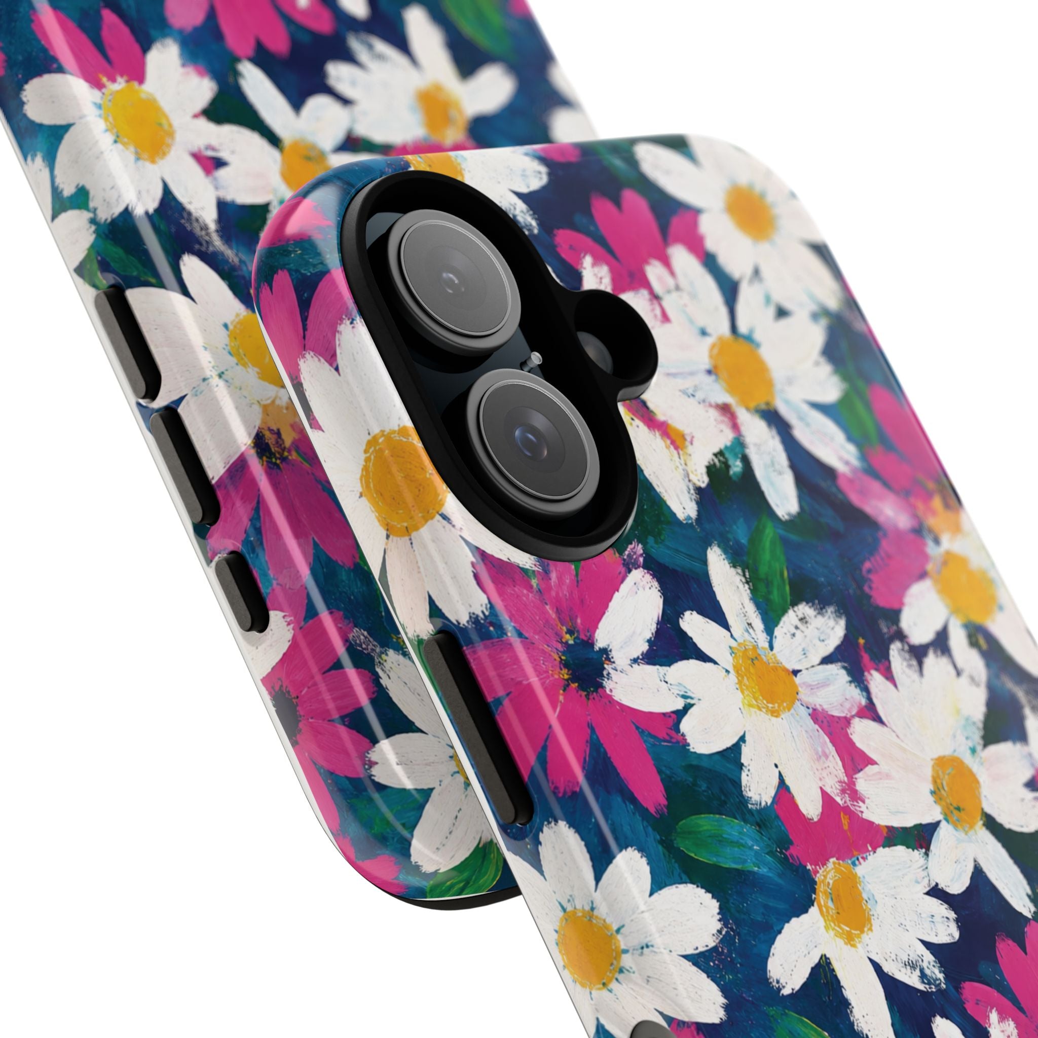 Painted Daisy Floral Tough Case