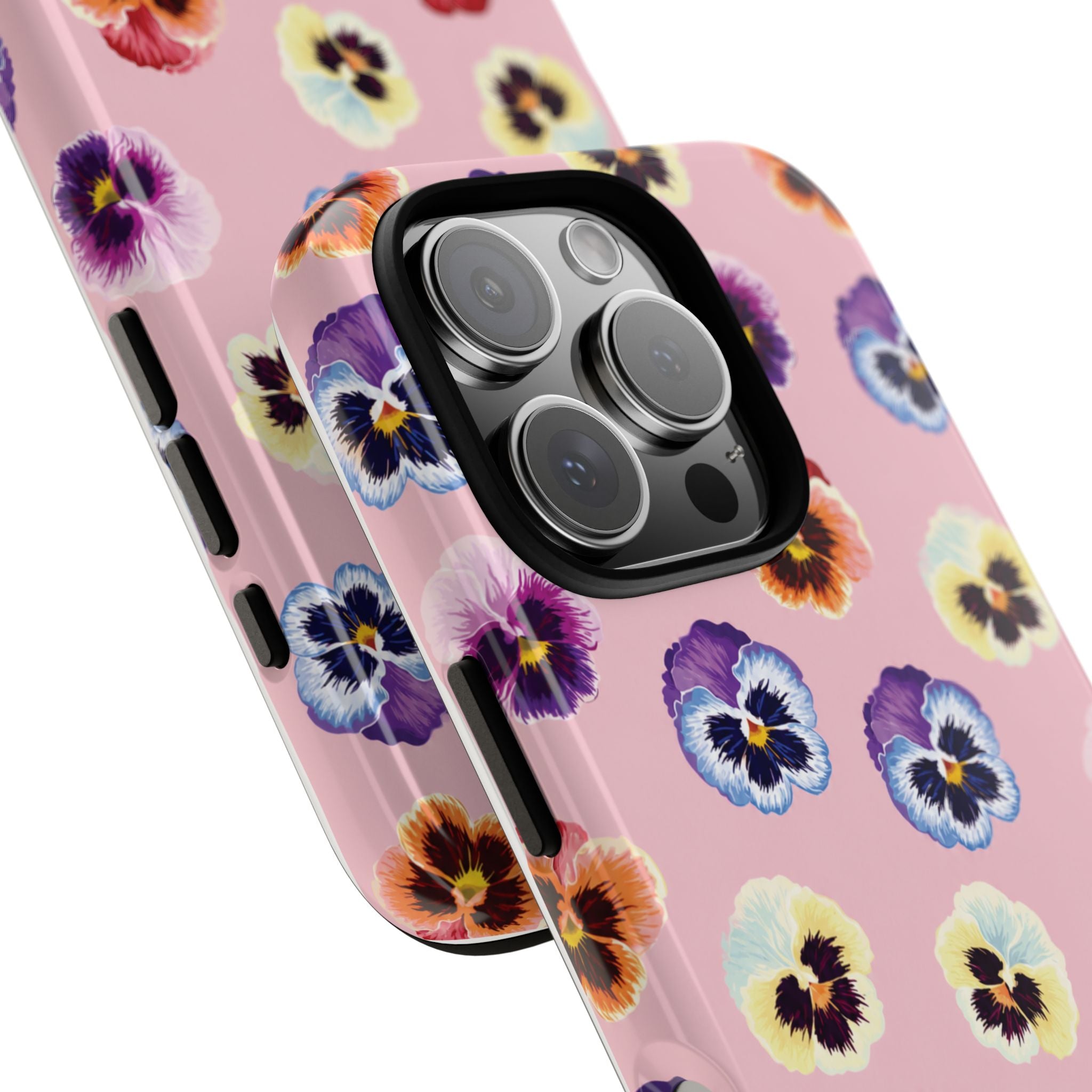 Pansy Bloom Pink Tough Case