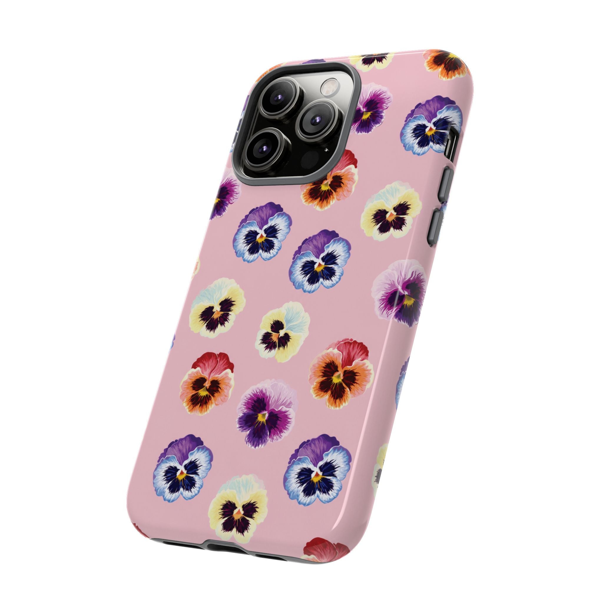 Pansy Bloom Pink Tough Case