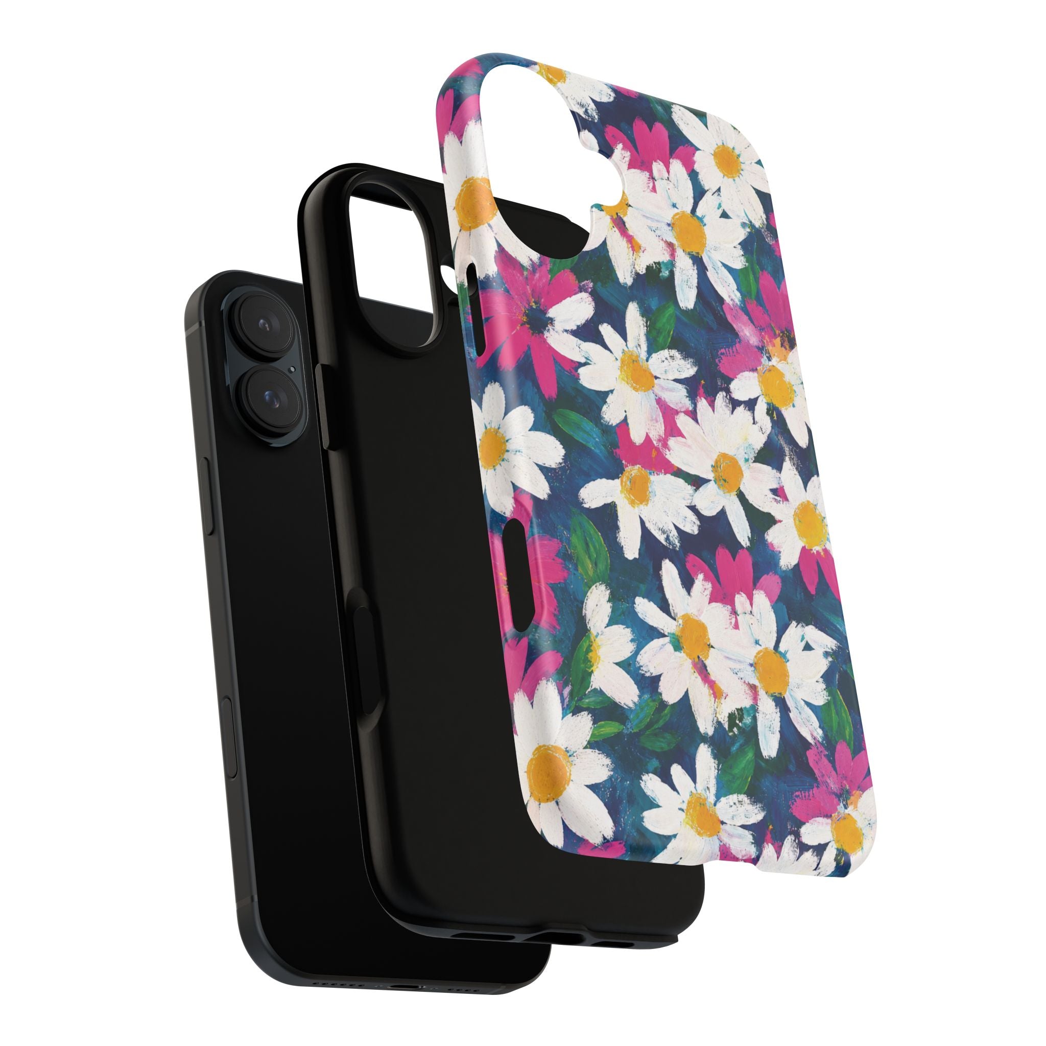 Painted Daisy Floral Tough Case
