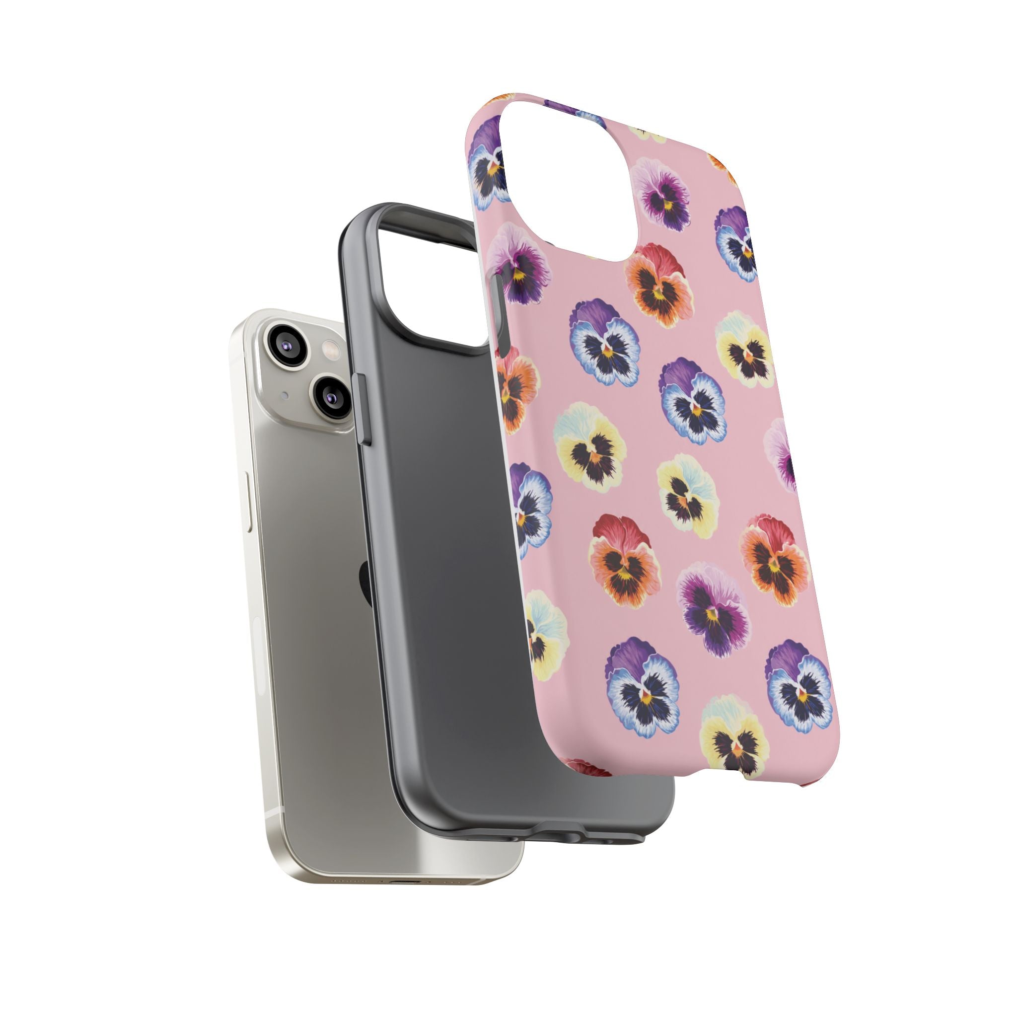 Pansy Bloom Pink Tough Case