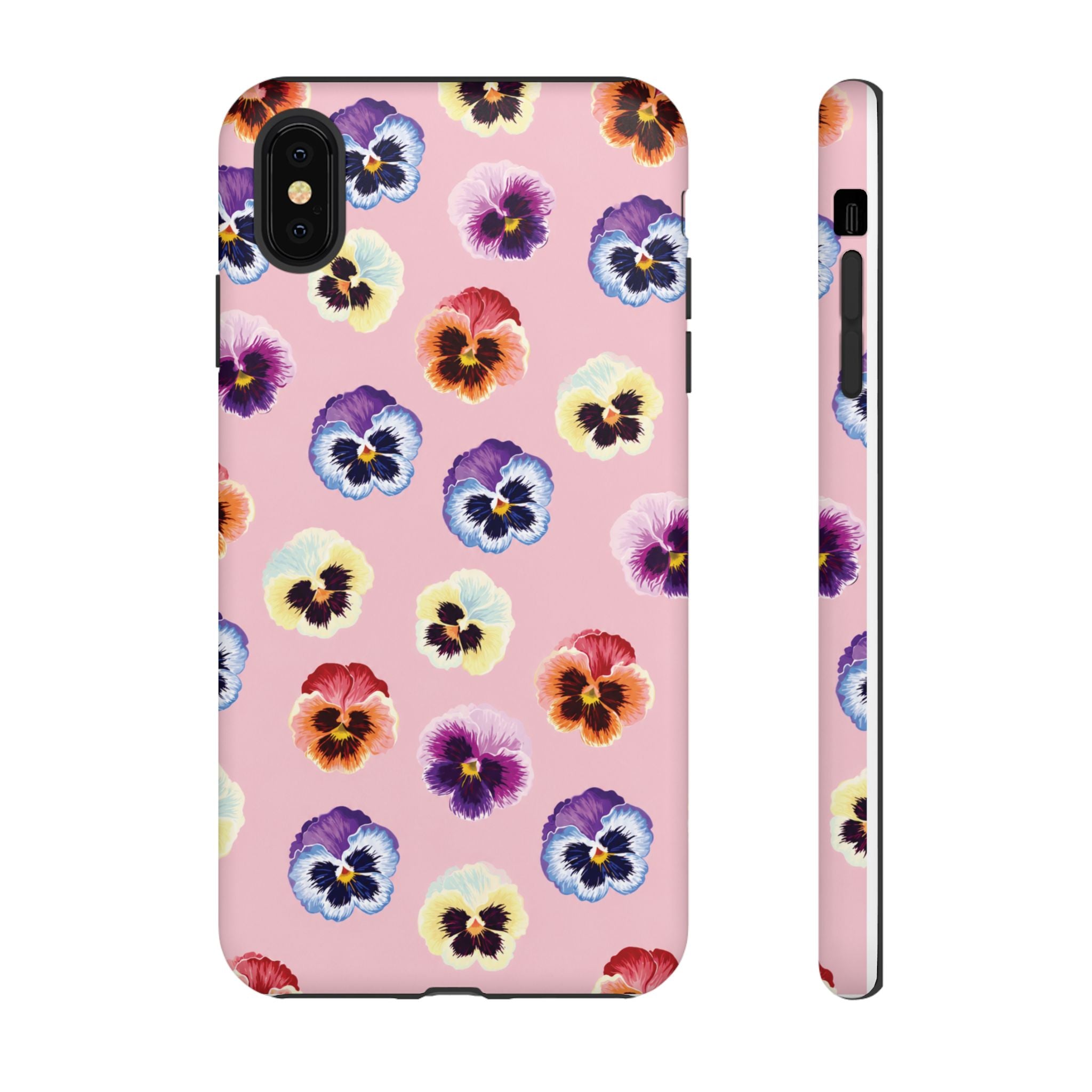 Pansy Bloom Pink Tough Case
