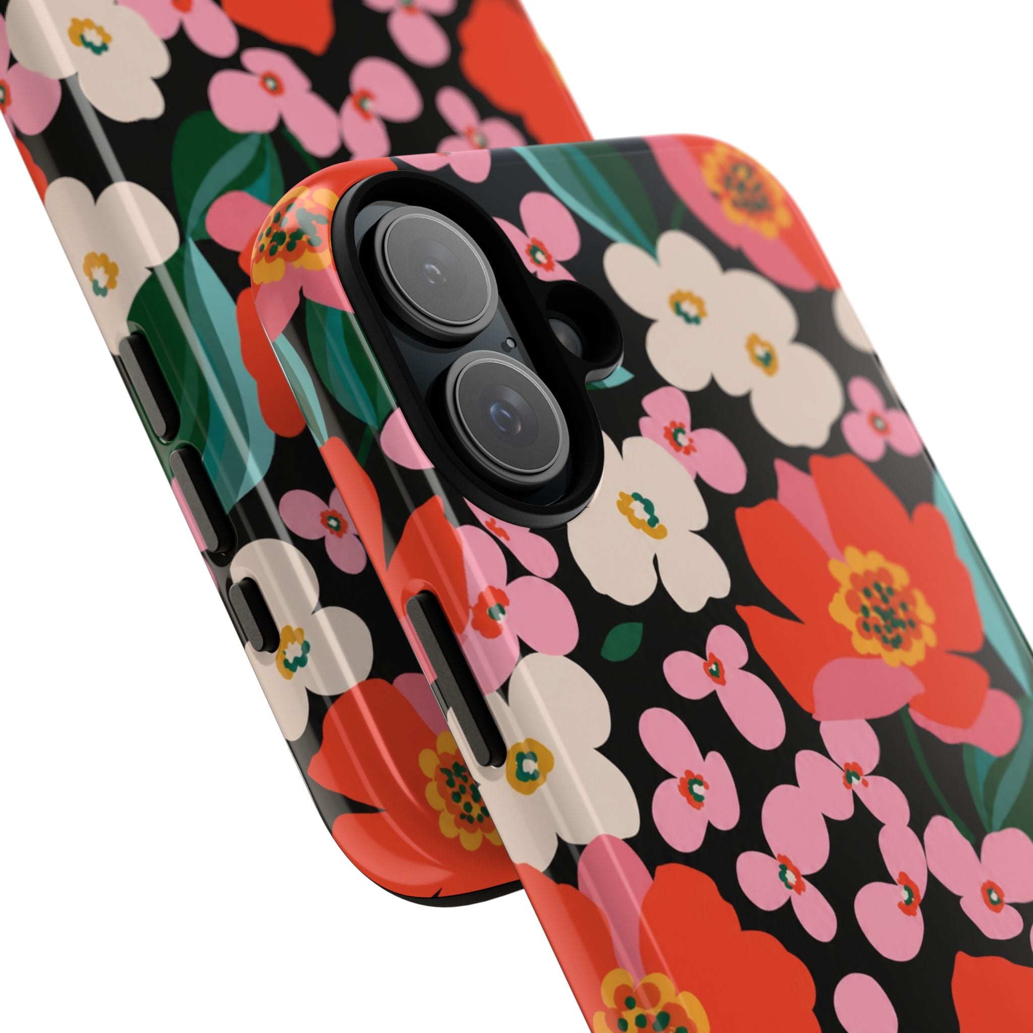 Bold Retro Floral Tough Case