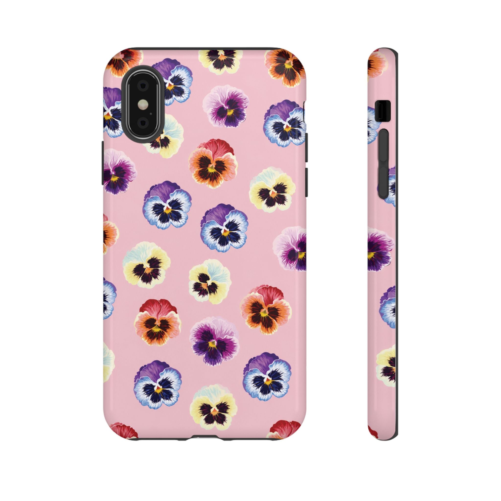 Pansy Bloom Pink Tough Case