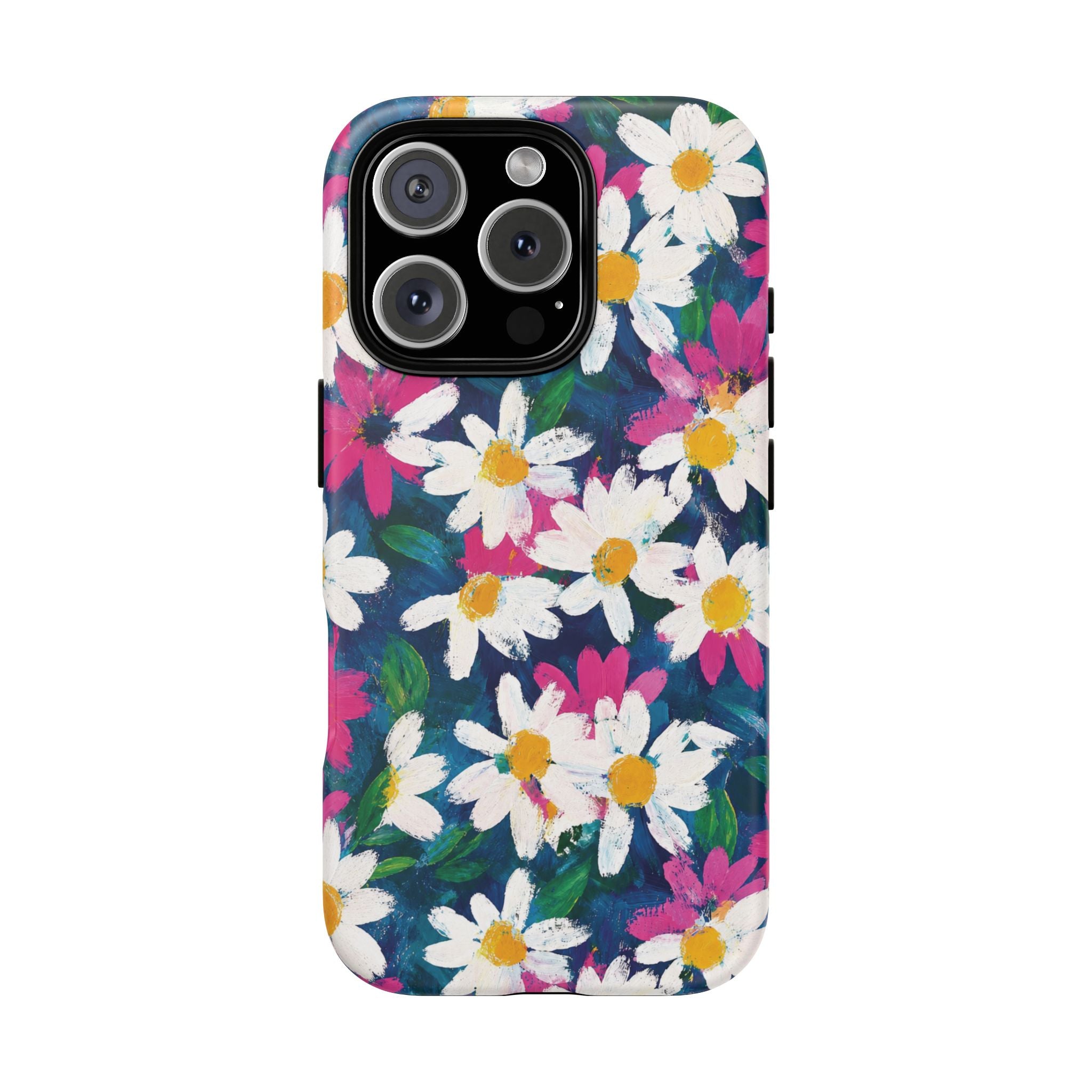 Painted Daisy Floral Tough Case