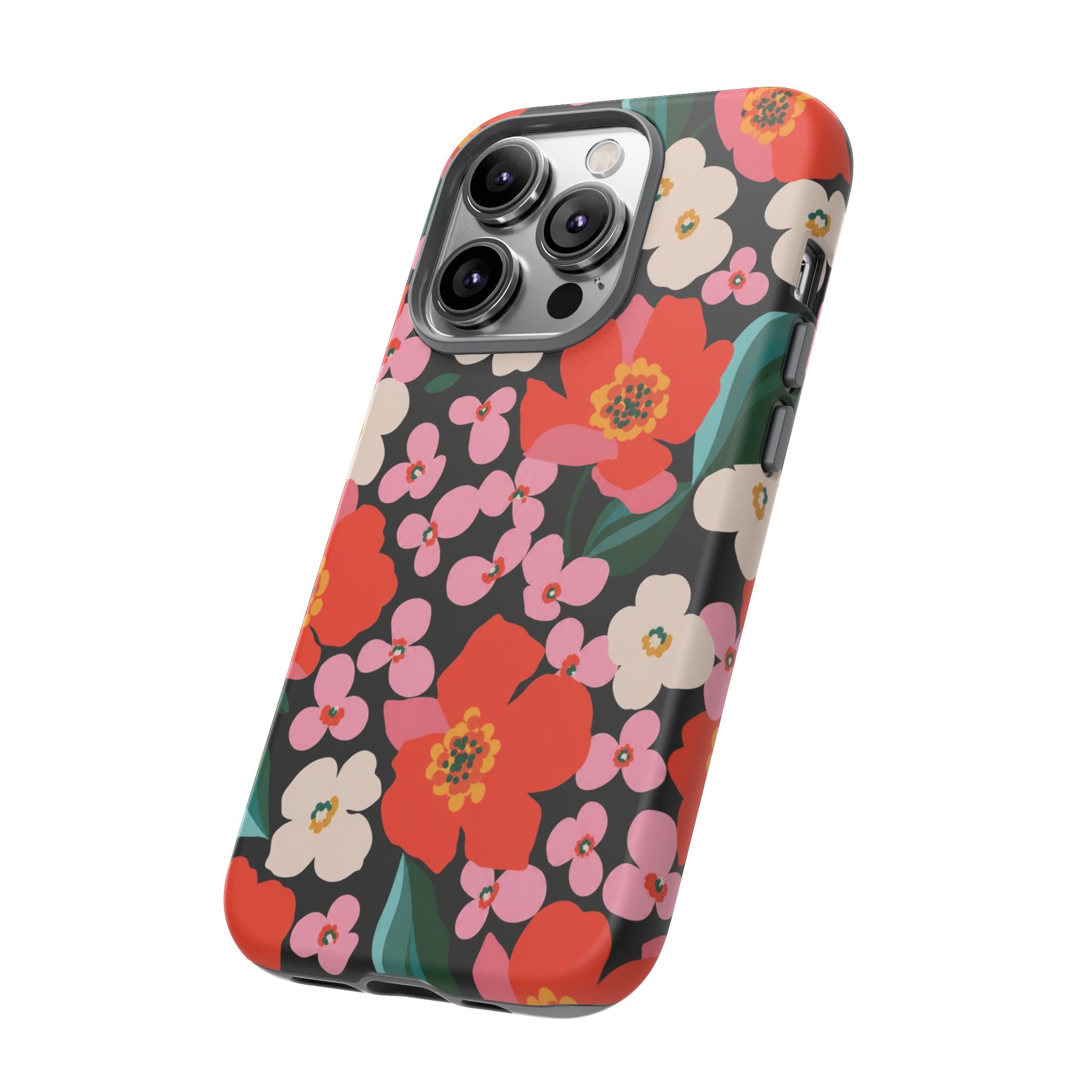 Bold Retro Floral Tough Case