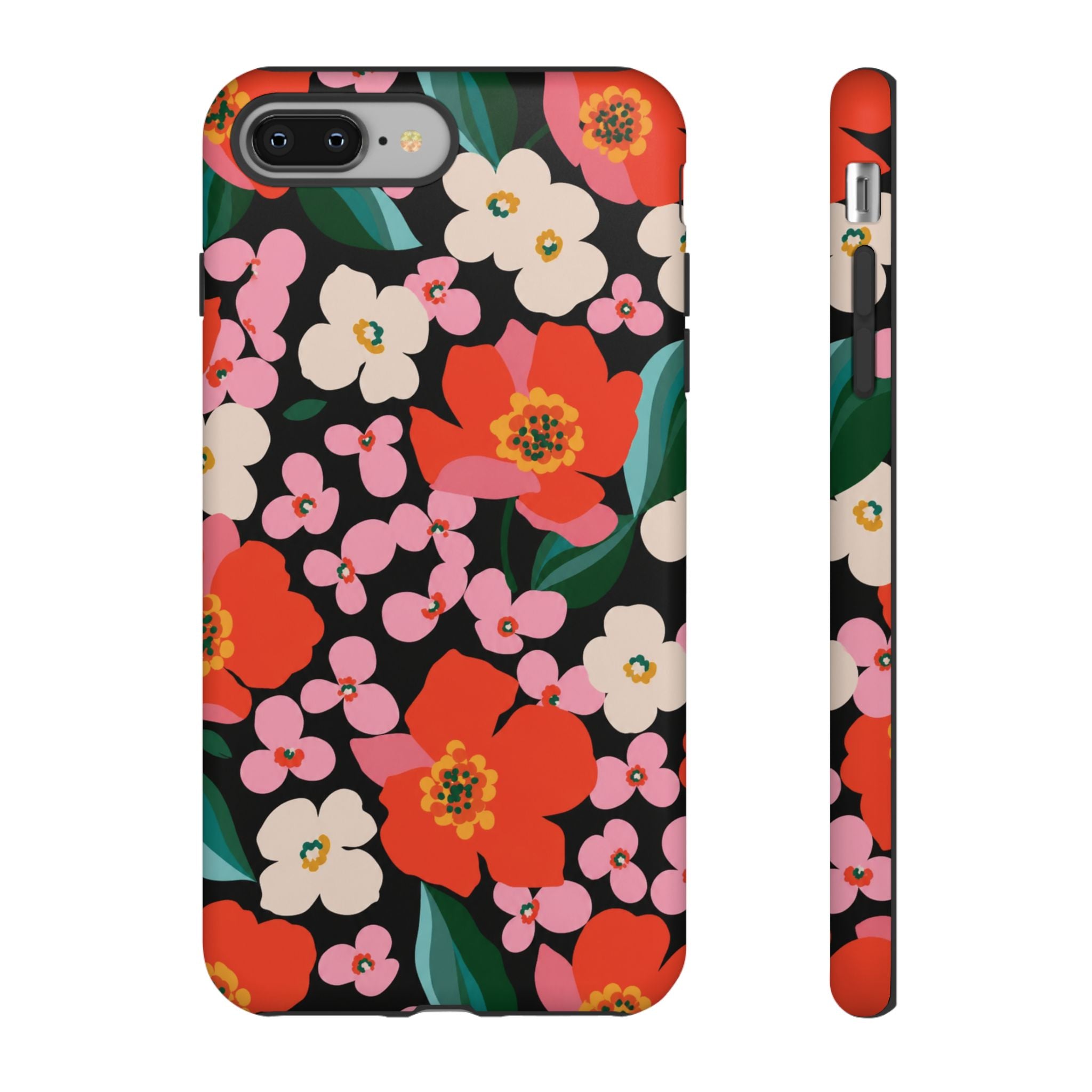 Bold Retro Floral Tough Case