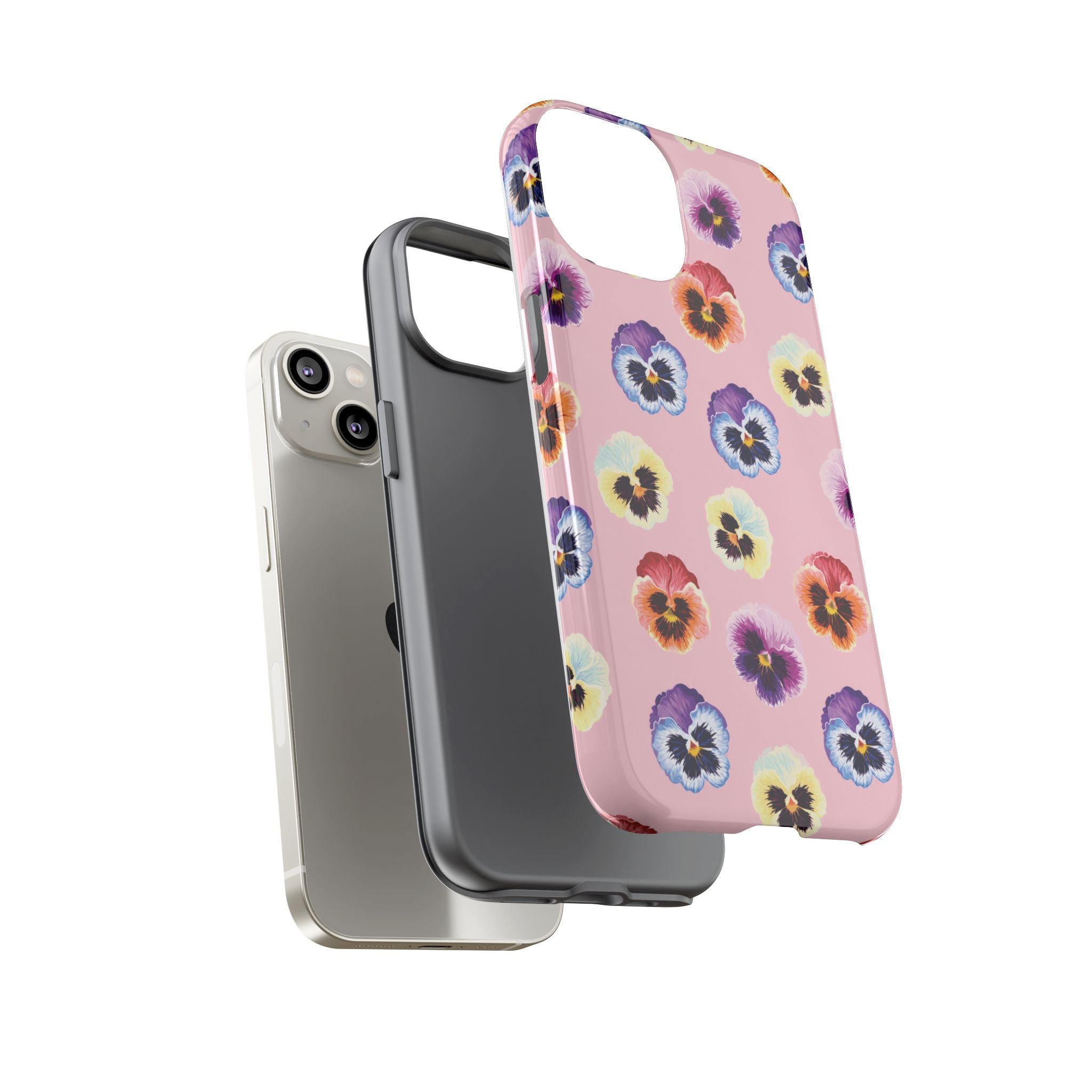 Pansy Bloom Pink Tough Case
