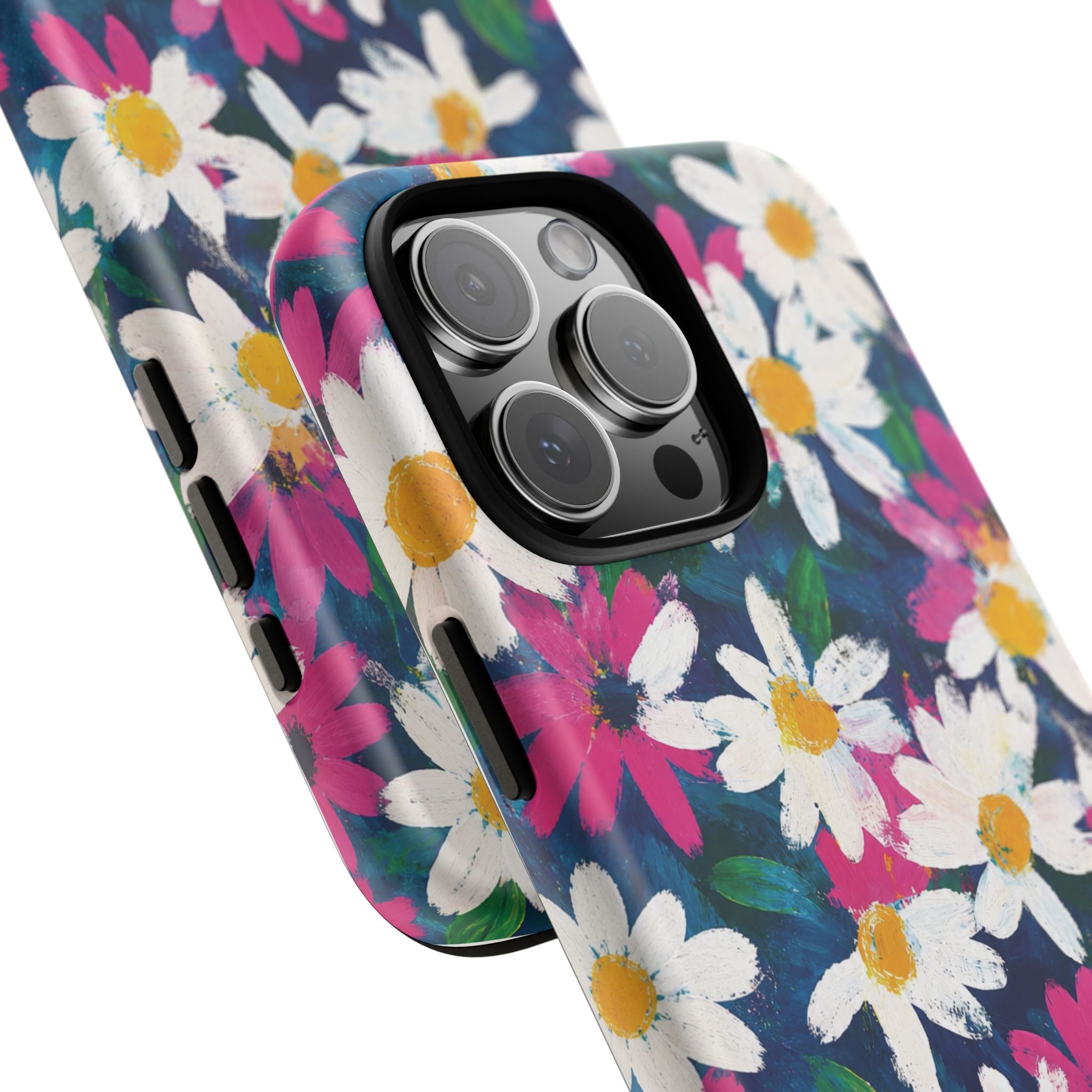 Painted Daisy Floral Tough Case