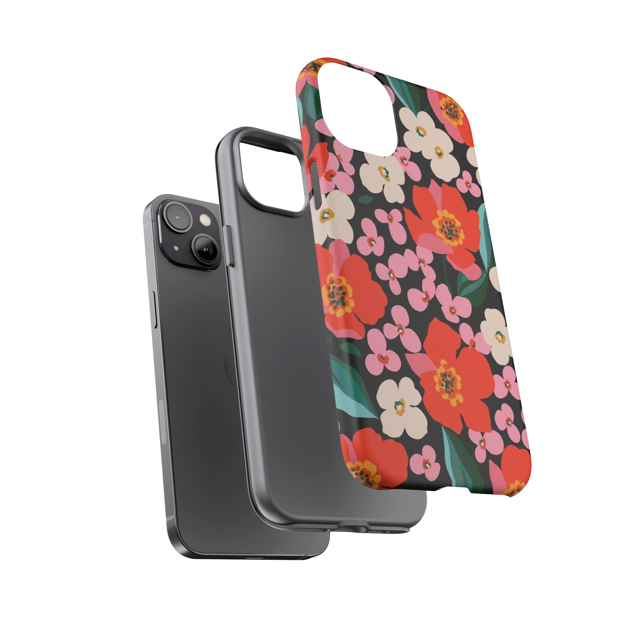 Bold Retro Floral Tough Case