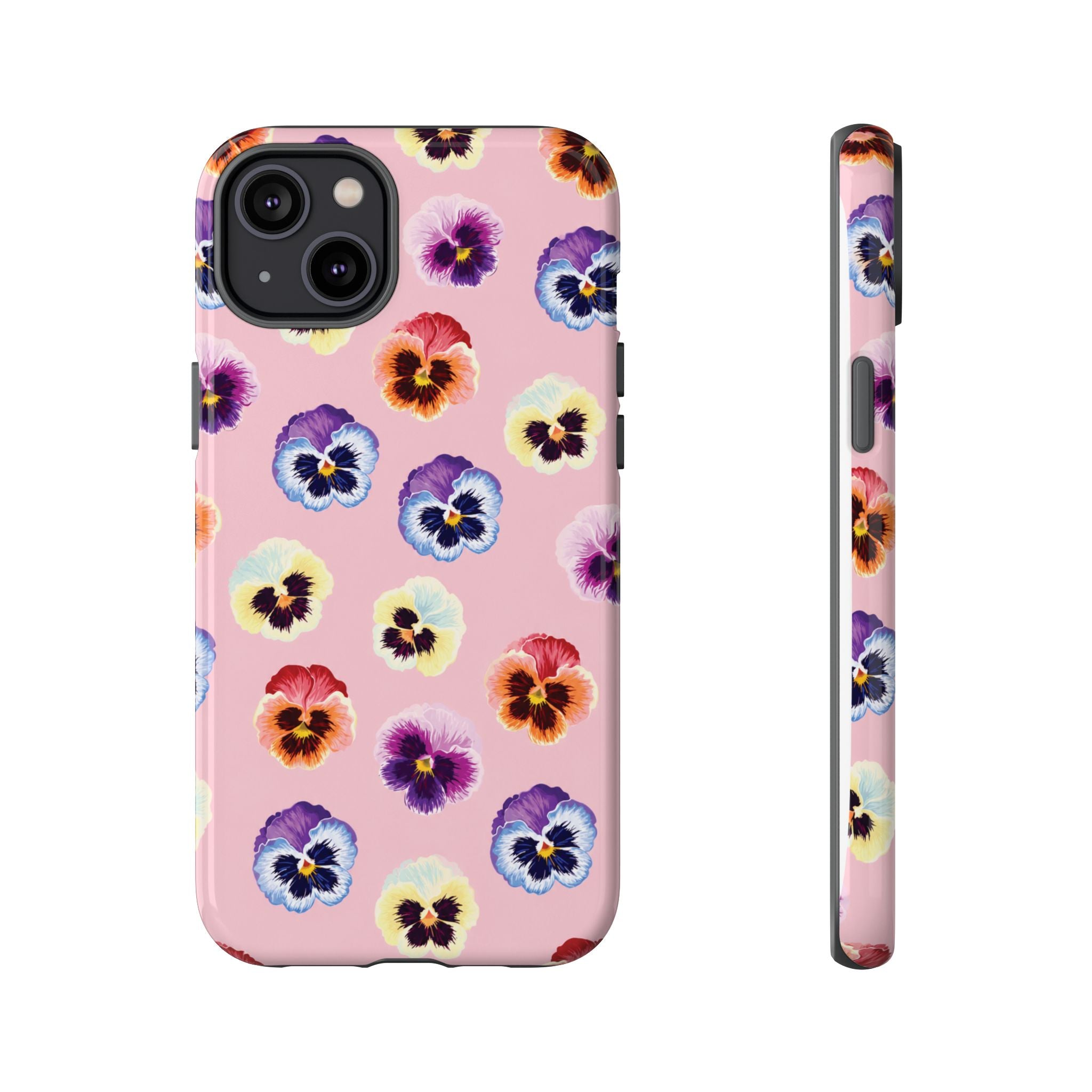 Pansy Bloom Pink Tough Case