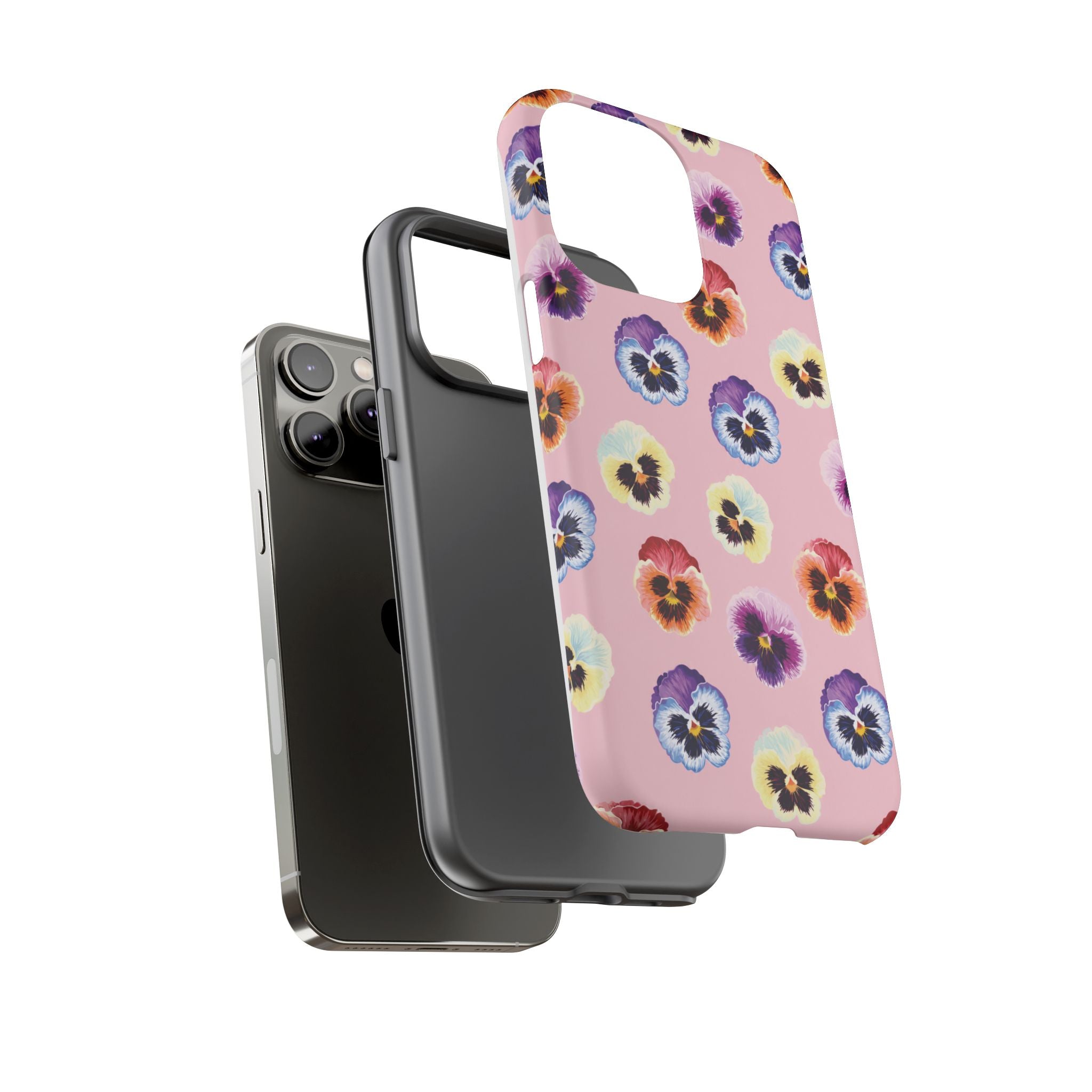Pansy Bloom Pink Tough Case